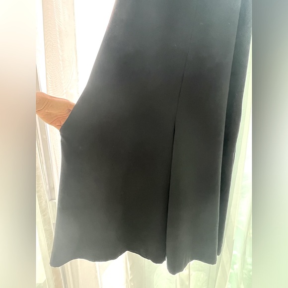 French Connection black wideleg women’s jumpsuit with pockets size US8 - Picture 2 of 3